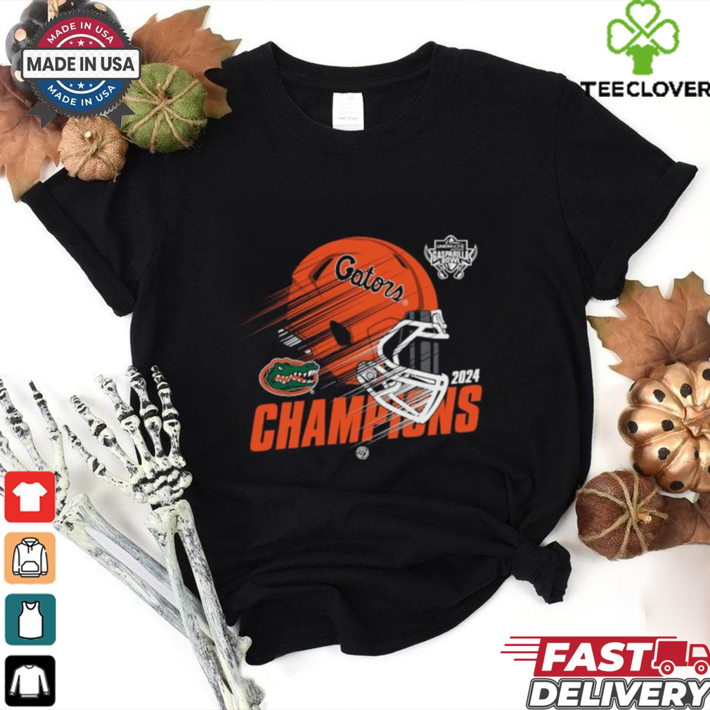 Official Florida Gators Helmet 2024 Gasparilla Bowl Champions T Shirts Official Florida Gators Helmet 2024 Gasparilla Bowl Champions T Shirts