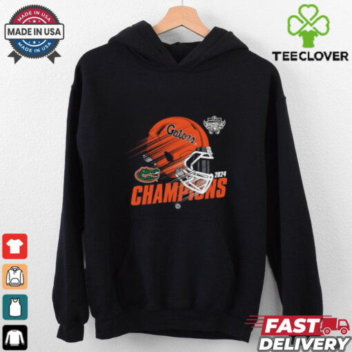 Official Florida Gators Helmet 2024 Gasparilla Bowl Champions T Shirts