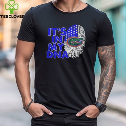 Official Florida Gators It’s In My Dna Fingerprint T Shirt