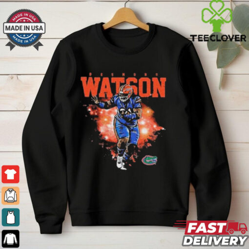 Official Florida Gators NCAA Football Desmond Watson – Individual Caricature t shirt