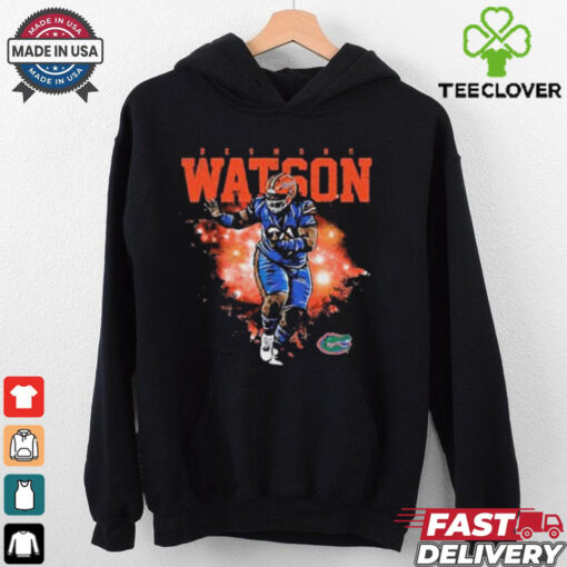 Official Florida Gators NCAA Football Desmond Watson – Individual Caricature t shirt