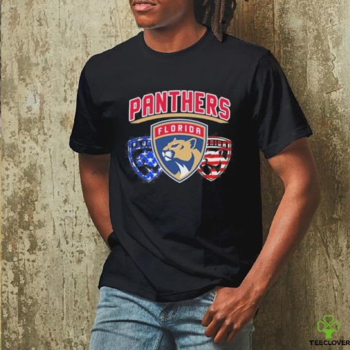 Official Florida Panthers Logo Independence Day Shirt