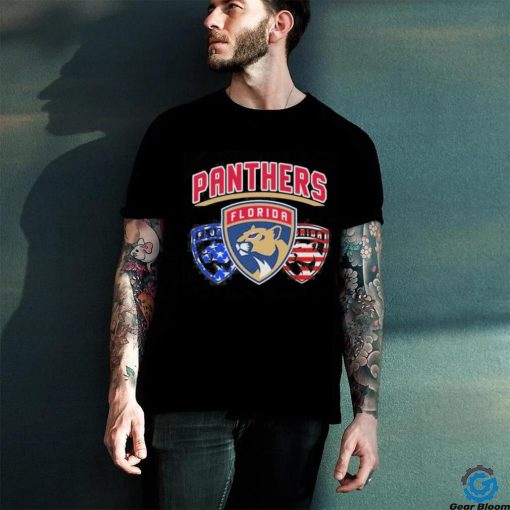 Official Florida Panthers Logo Independence Day Shirt