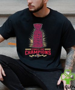 Official Florida Panthers Stanley Cup Champions 2024 List Of Stars shirt