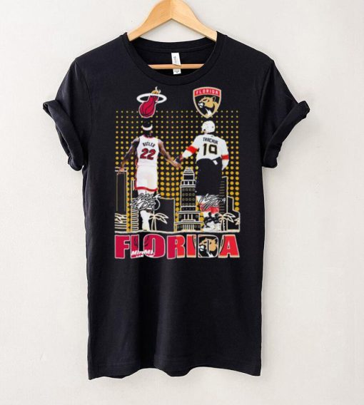 Official Florida Sports Jimmy Butler And Matthew Tkachuk Signature Shirt