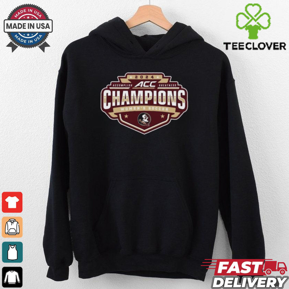 Official Florida State Seminoles 2024 ACC Women’s Soccer Tournament Champions T Shirt Official Florida State Seminoles 2024 ACC Women’s Soccer Tournament Champions T Shirt