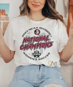 Official Florida State Seminoles Champion 2023 NCAA Women’s Soccer National Champions Locker Room T Shirt