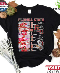 Official Florida State Seminoles name photo and signature shirt