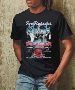 Official Foo Fighters 30 Years 1994 – 2024 Thank You For The Memories T Shirt