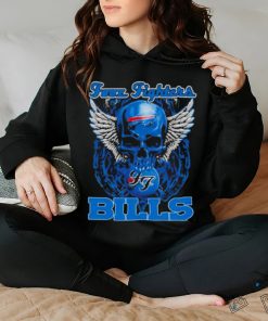 Official Fooz Fighters Skull Wings Buffalo Bills 2023 T Shirt