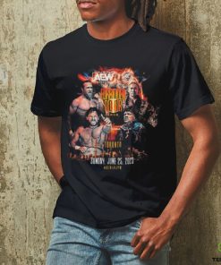 Official Forbidden Door 2023 Matchups AEW Shirt