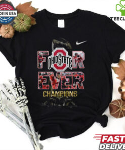 Official Forever Ohio State Football Champions Buckeye Nation Stands Tall Shirt