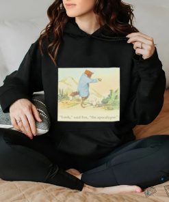 Official Fox And Chicken Look Said Fox The Apocalypse Shirt