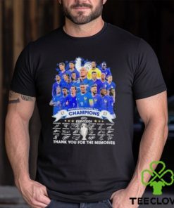 Official France Football Team Champions Euro 2024 Thank You For The Memories Signatures Shirt