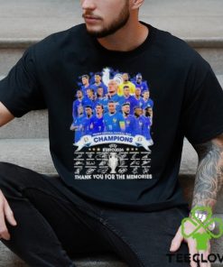 Official France Football Team Champions Euro 2024 Thank You For The Memories Signatures Shirt