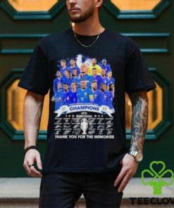 Official France Football Team Champions Euro 2024 Thank You For The Memories Signatures Shirt