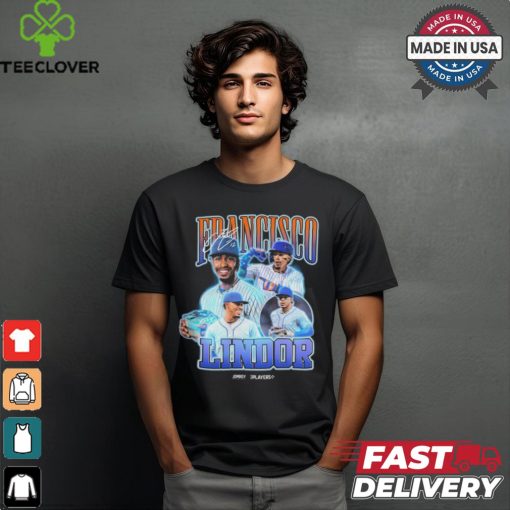 Official Francisco Lindor New York Mets #12 Signature MLB Players t shirt