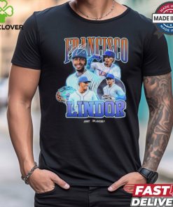 Official Francisco Lindor New York Mets #12 Signature MLB Players t shirt