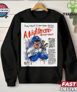 Official Freddie Freeman A Nightmare Freddie Homers In Fifth Straight World Series Game Paint Poster t shirt