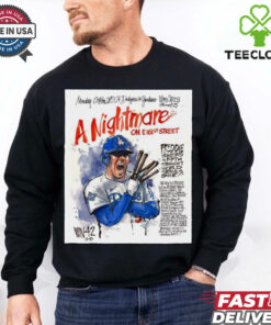 Official Freddie Freeman A Nightmare Freddie Homers In Fifth Straight World Series Game Paint Poster t shirt