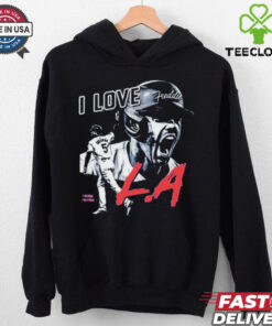 Official Freddie Freeman I Love Los Angeles Dodgers Shirt