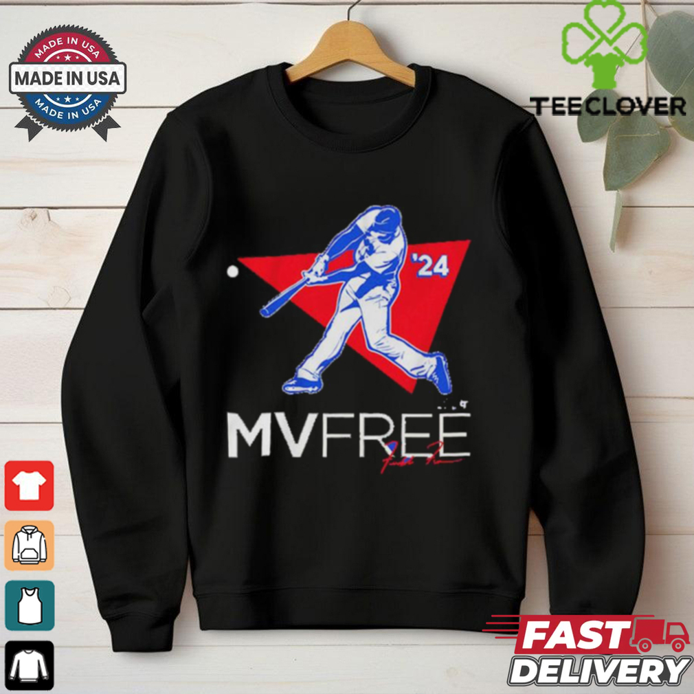 Official Freddie Freeman Los Angeles Dodgers Baseball MVFree Signature shirt Official Freddie Freeman Los Angeles Dodgers Baseball MVFree Signature shirt