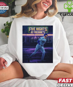 Official Freddie Freeman Los Angeles Dodgers Five Nights At Freddie’s Poster t shirt 1 Official Freddie Freeman Los Angeles Dodgers Five Nights At Freddie’s Poster t shirt