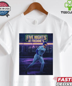 Official Freddie Freeman Los Angeles Dodgers Five Nights At Freddie’s Poster t shirt 2 Official Freddie Freeman Los Angeles Dodgers Five Nights At Freddie’s Poster t shirt