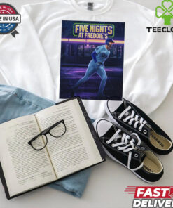 Official Freddie Freeman Los Angeles Dodgers Five Nights At Freddie’s Poster t shirt 3 Official Freddie Freeman Los Angeles Dodgers Five Nights At Freddie’s Poster t shirt