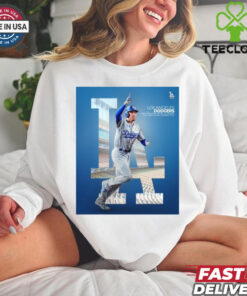Official Freddie Freeman Los Angeles Dodgers One Win Away From Claiming The 2024 World Series Title Poster t shirt