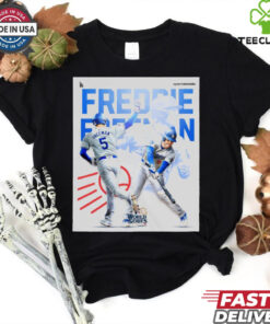 Official Freddie Freeman has tied the World Series 2024 record with FIFTH consecutive game with a home run t shirt