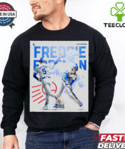 Official Freddie Freeman has tied the World Series 2024 record with FIFTH consecutive game with a home run t shirt 3 Official Freddie Freeman has tied the World Series 2024 record with FIFTH consecutive game with a home run t shirt