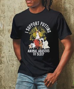 Official Freddie Mercury I Support Putting Animal Abusers To Sleep Shirt