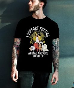 Official Freddie Mercury I Support Putting Animal Abusers To Sleep Shirt