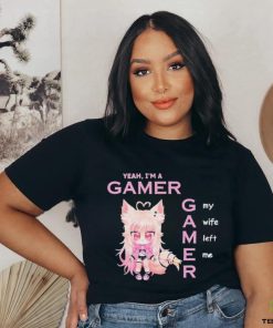 Official Freya Yeah I’m A Gamer My Wife Left Me New Shirt