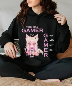 Official Freya Yeah I’m A Gamer My Wife Left Me New Shirt