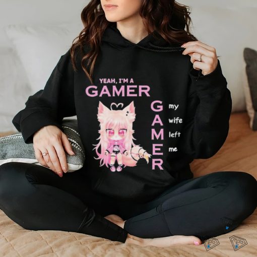 Official Freya Yeah I’m A Gamer My Wife Left Me New Shirt