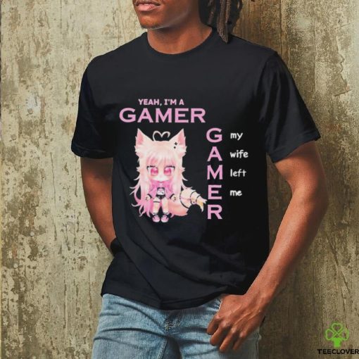 Official Freya Yeah I’m A Gamer My Wife Left Me New Shirt