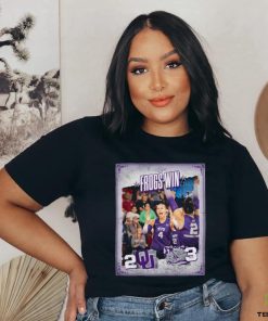 Official Frogs Win 2023 Poster Shirt