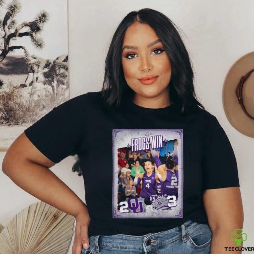 Official Frogs Win 2023 Poster Shirt