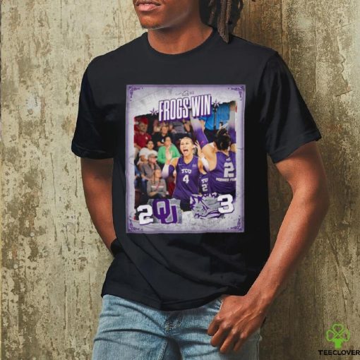 Official Frogs Win 2023 Poster Shirt