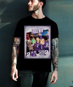 Official Frogs Win 2023 Poster Shirt