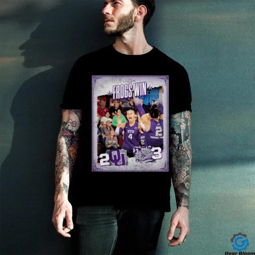 Official Frogs Win 2023 Poster Shirt