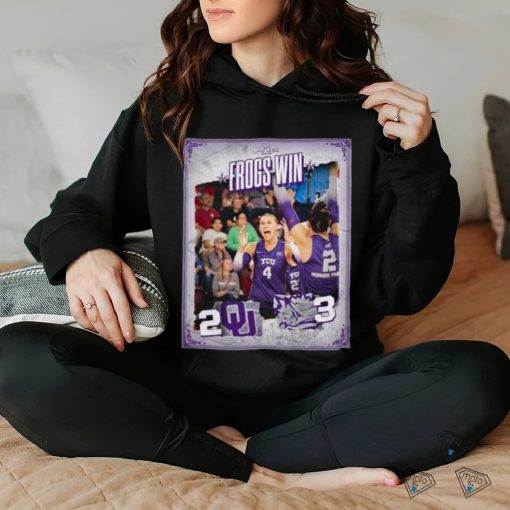 Official Frogs Win 2023 Poster Shirt