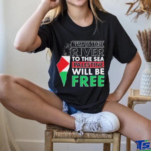 Official From The River To The Sea Shirt Free Palestine T Shirt