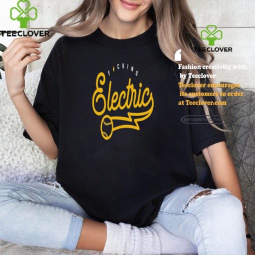 Official Fucking Electric Jared Jones Pittsburgh Baseball Shirt