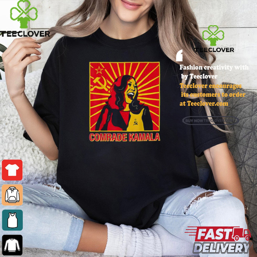 Official Fun socialist comrade Kamala commie LA Harris 2024 kammunism T shirt Official Fun socialist comrade Kamala commie LA Harris 2024 kammunism T shirt