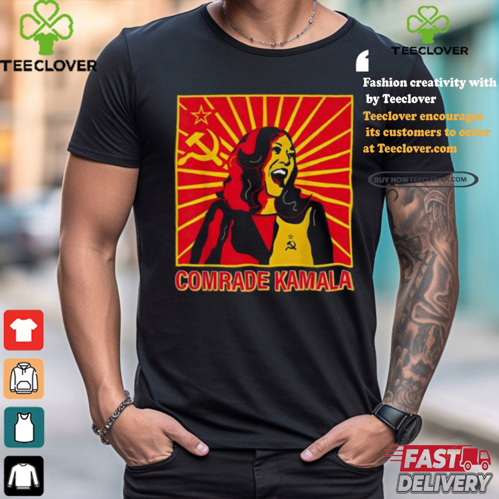 Official Fun socialist comrade Kamala commie LA Harris 2024 kammunism T shirt Official Fun socialist comrade Kamala commie LA Harris 2024 kammunism T shirt