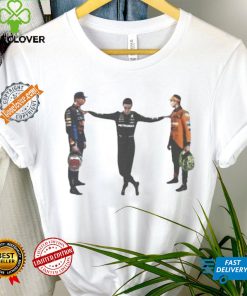 Official Funny Max Verstappen Shirt 2024 Sale With Lando Norris And George Russell F1 Meme Tee Gift For Car Racing Lovers