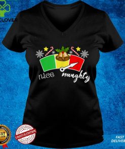 Official Funny Naughty Christmas T Shirt Hoodie, Sweat